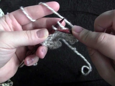 Purl 2 Together Through Back Loop