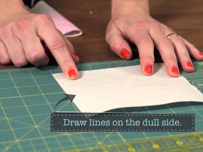 Quilty: how to make a quilt label
