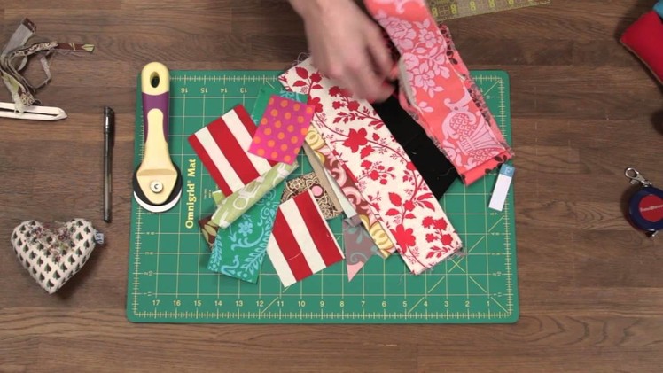 Quilty: How to make a strip quilt