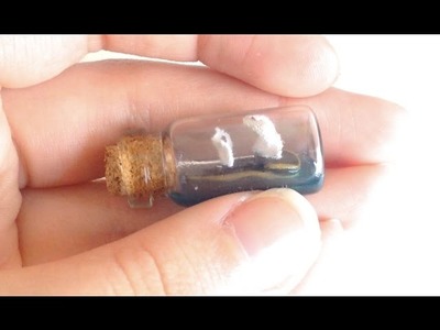 Ship in Bottle DIY: Polymer Clay and Resin