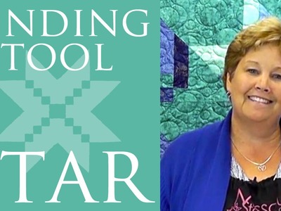 The Binding Tool Star Quilt: Easy Quilting Tutorial with Jenny Doan of Missouri Star Quilt Co