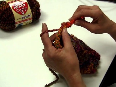 Tips on how to use Red Heart(R) Curly Q(TM) Yarn!