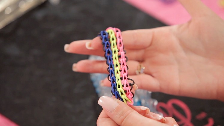 Triple Rainbow Loom Bracelet | Bracelet Patterns