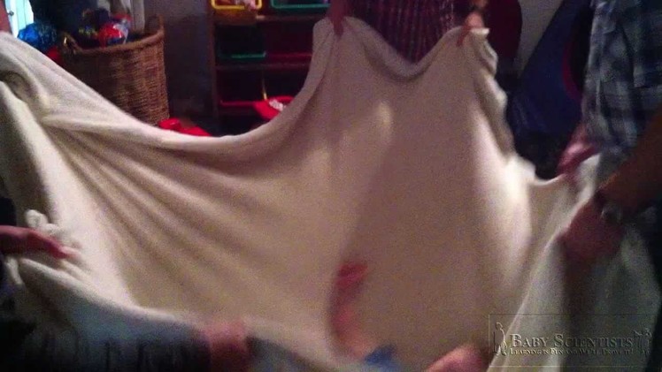 Zack Spills out of a Blanket