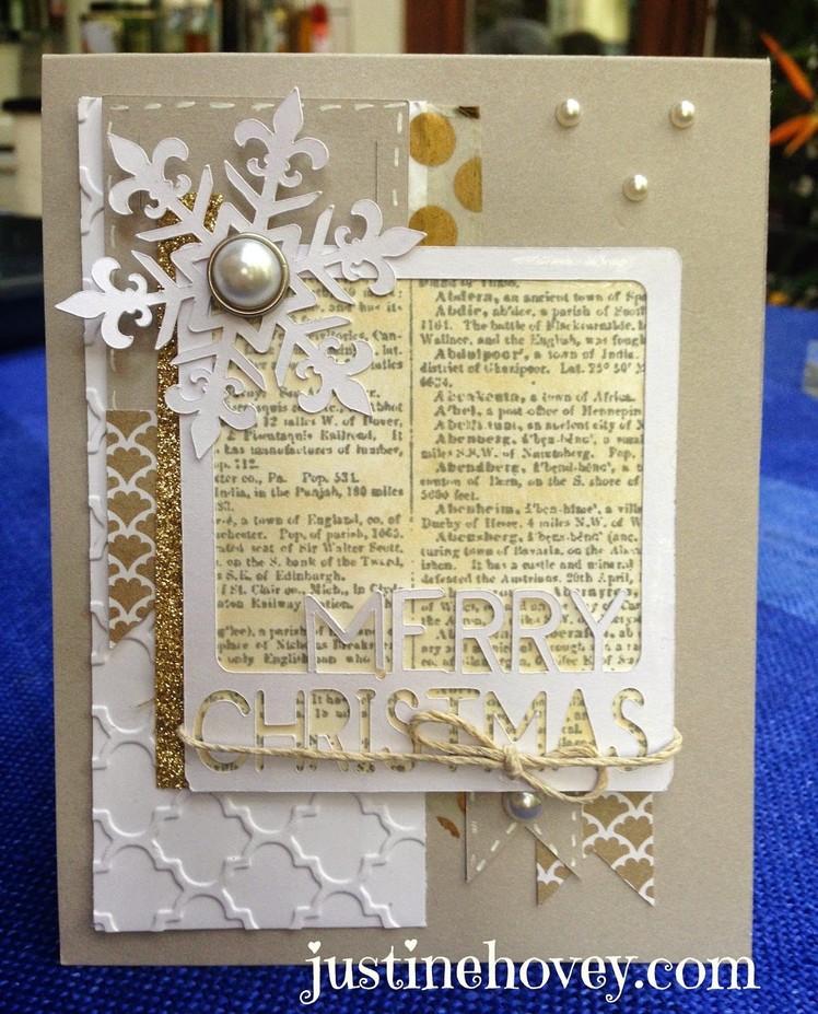 12 Days of Christmas Card Tutorial *Day 3*