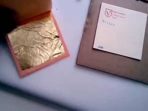 23K Gold Leafing Arrived from Golden Leaf Products