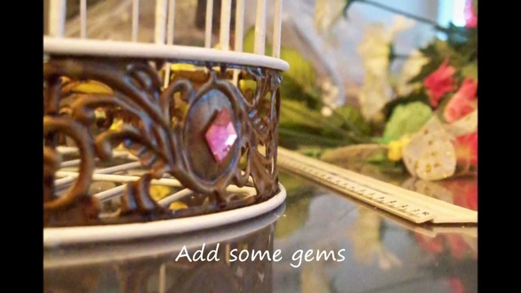 Altering a Bird Cage by C Mom Go