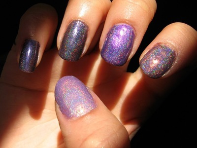 D.I.Y: How to Make Your Own Holographic Nail Polish