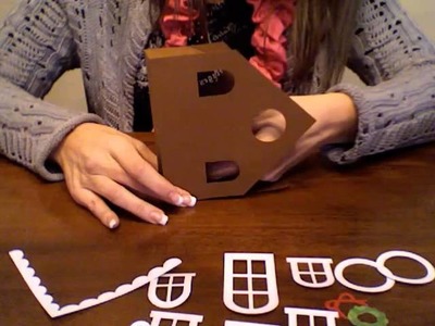 Gingerbread House Treat Box Tote Part 1