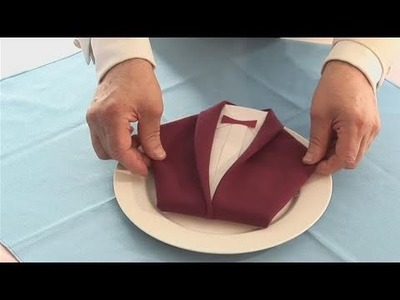 How To Fold A Napkin Dinner Jacket