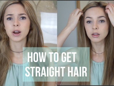 How to get Silky Straight Hair!! | Chelsea Trevor