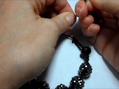 How to Make a Shamballa Bracelet