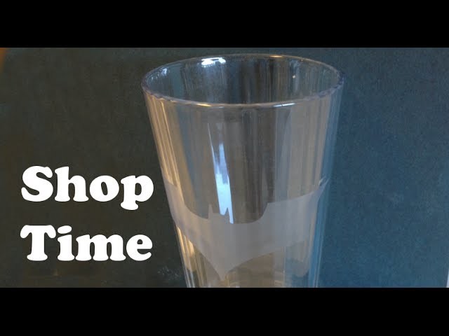 How To Make An Etched Pint Glass