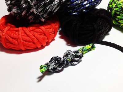 How to make. tie paracord DNA. Spiral paracord lanyard ( Tutorial )