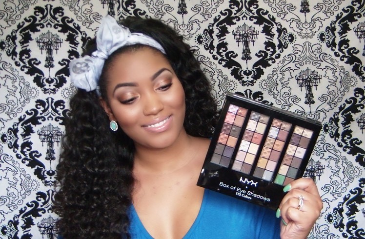Is It Worth It? NYX Box Of Eyeshadows(112 Colors) REVIEW