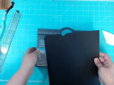 Making File Folders with the We R Memory Keepers Envelope Punch Board
