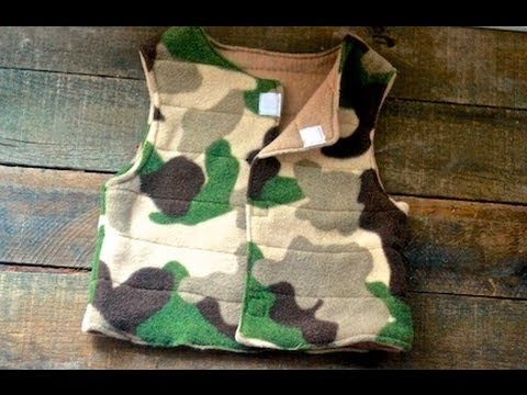 Sew a Kids' Fleece Vest