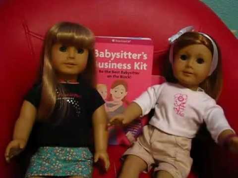 The Mia and Tiffany Show #4: Review On The American Girl Babysitter's Kit.Guide