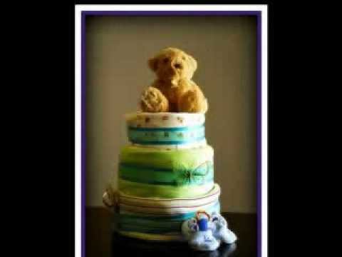 Baby Shower Gift ideas-  Sweet Moments Nappy Cakes