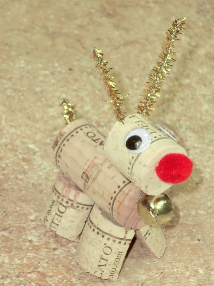 Cork Reindeer