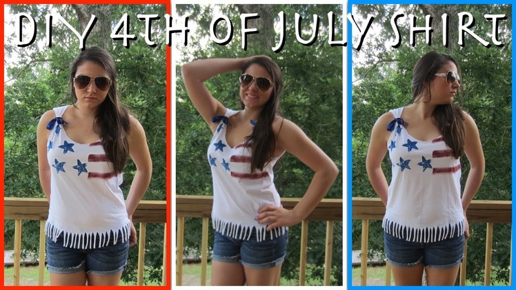 ✳ DIY 4th Of July Shirt! ✳