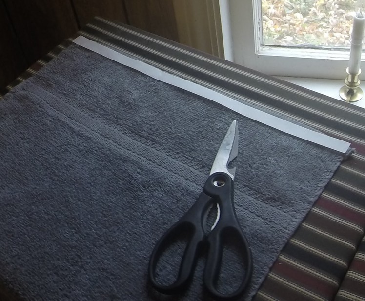 Easy Frugal DIY No Sew Bathroom Curtains! ~Homesteading Ways