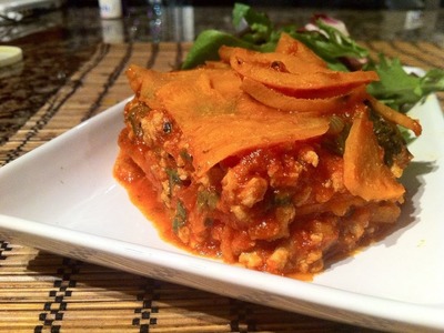 Homemade & healthy: Sweet potato lasagna