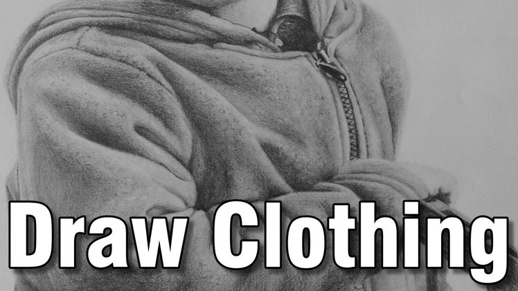 How to draw clothing in pencil