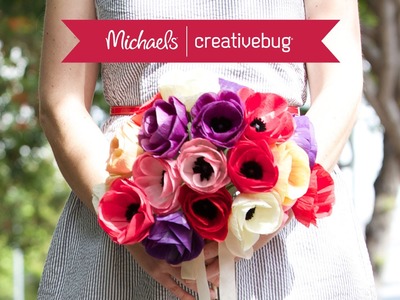 How To Make A Paper Flower Bouquet | Class Preview