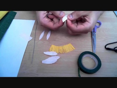 How to make paper flower clementis
