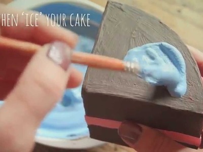 Make your own pretend cake
