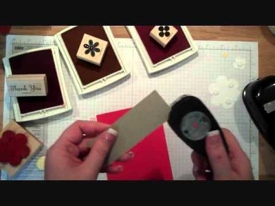 Making Covered Buttons with Stampin' Up! Ribbon