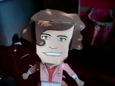 Making of my One Direction's Harry Styles Paper Doll!