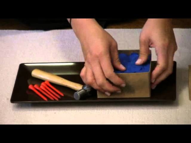 Montessori Practical Life Lesson - Uses For A Golf Tee
