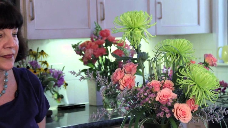 Oriental Styles of Arranging Flowers : Flower Arrangements