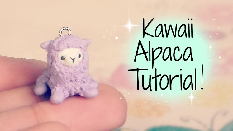 Polymer clay alpaca tutorial!!! ^o^