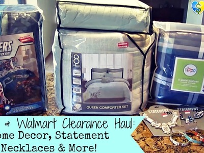 Target & Walmart Clearance Haul: Home Decor, Statement Necklaces & More!
