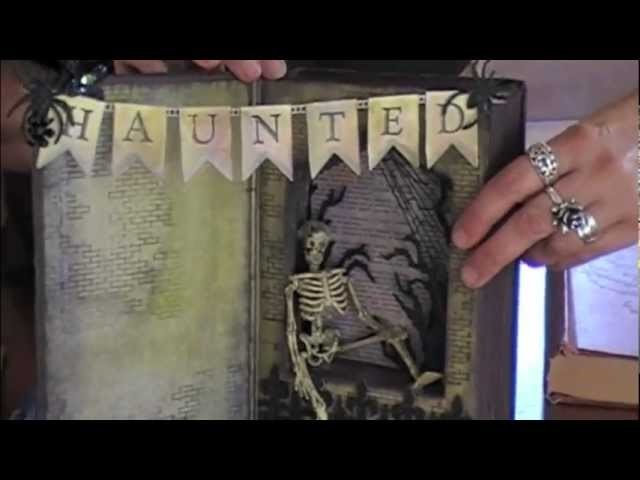 Wicked Altered book Class Sample