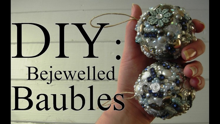 Eco-friendly Bejeweled Bauble Tutorial