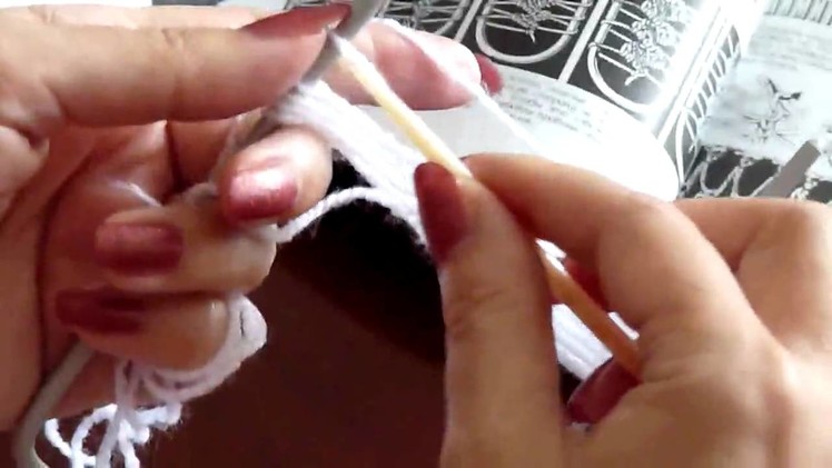 Hairpin lace tutorial