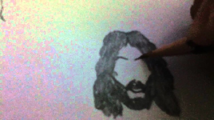 How to draw Jesus Christ easily