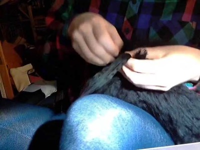 How to Make a Basic Yarn Tail