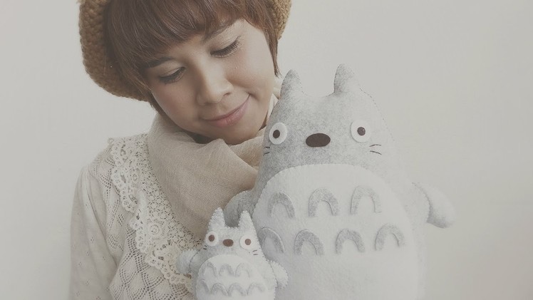 How To Make A Big Cuddly Totoro Plushie Tutorial