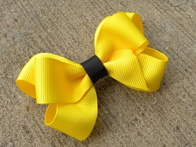 HOW TO: Make a Six Loop Boutique Hair Bow Tutorial by Just Add A Bow
