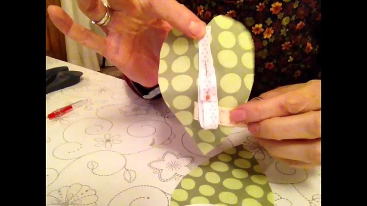 How to sew a fabric heart
