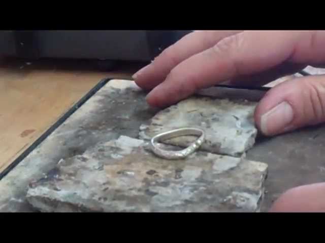 How to Solder Silver Pattern Wire to Make a Handmade Ring