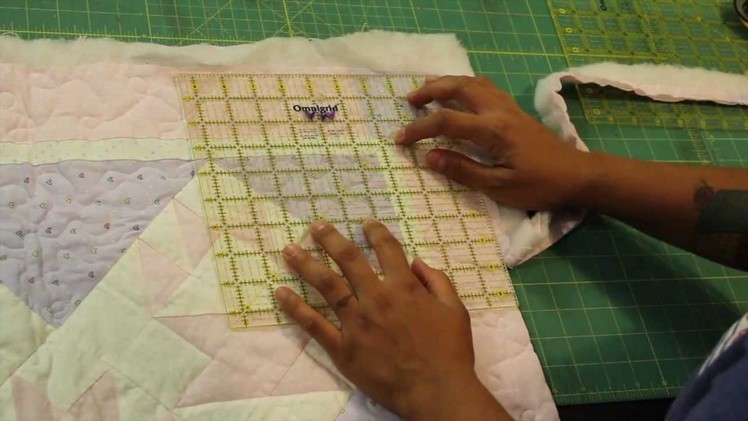 How to Square up a Quilt