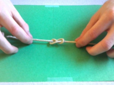 How to Tie a Figure-Eight Knot (Stopper Knot)