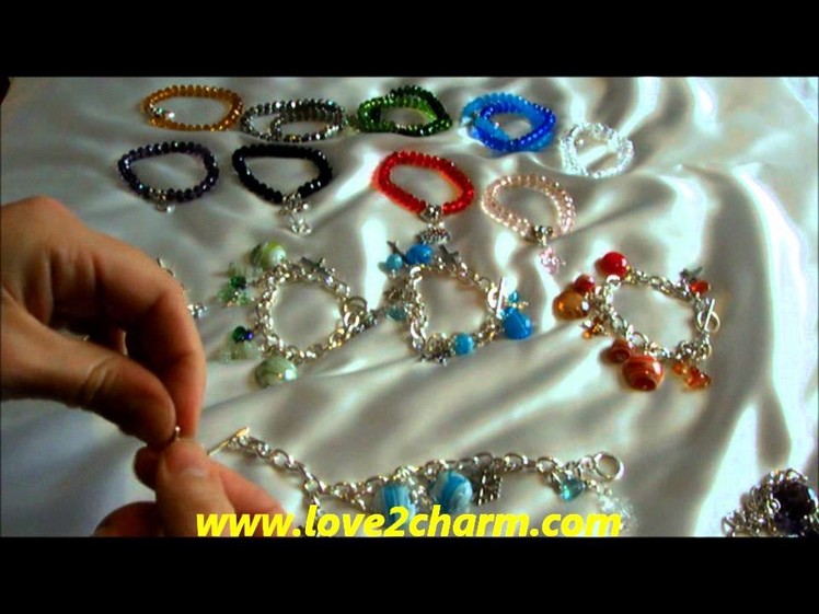 Love2charm: How to make charm bracelets without using tools