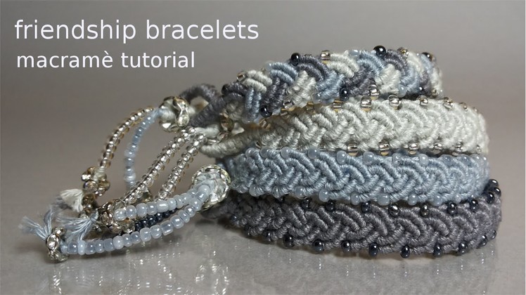 Macramè Friendship Bracelets